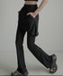 Asymmetric Skirted Flare Pants